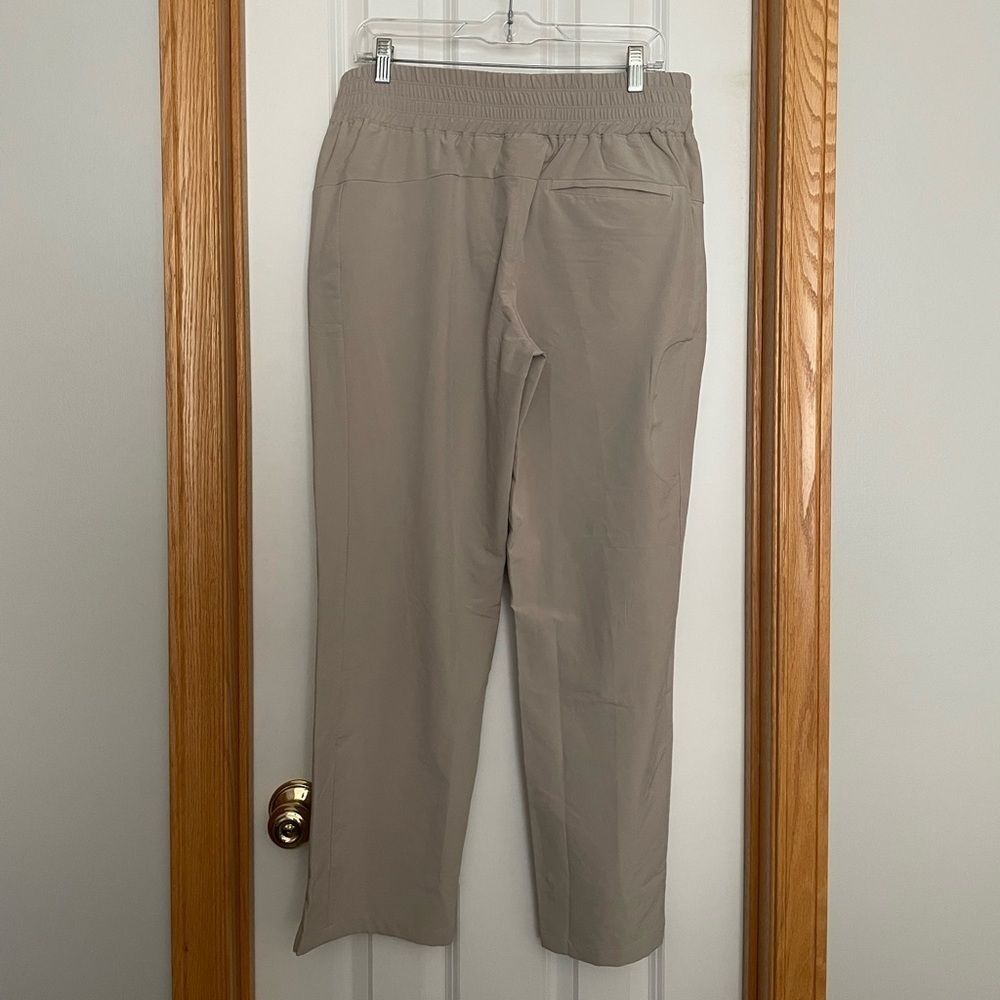 Coolibar Wide Leg Pants Cream/Tan Size Medium UPF 50+ - Picture 8 of 11